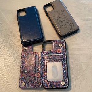 3 IPhone 11 Wallet Cases